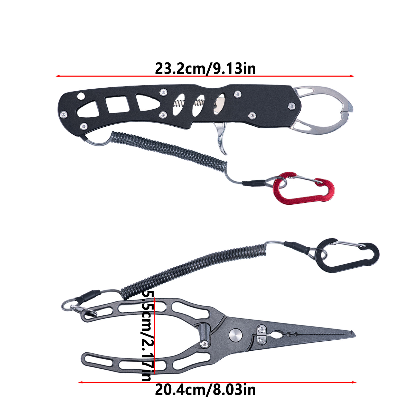 Fishing Pliers and Fish Grippe - Fishing Hook Sharpener 评论和价格